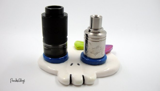 Verdampfer Ständer Skull Platz für 2 Verdampfer