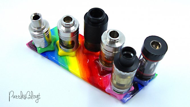 Verdampfer Ständer Rainbow Präsentation der Extraklasse