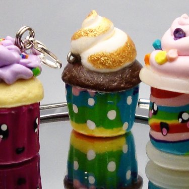 Polymer clay Charms